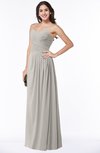 Romantic Spaghetti Sleeveless Zipper Floor Length Ruching Plus Size Bridesmaid Dresses
