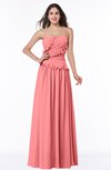 Sexy Spaghetti Sleeveless Zipper Floor Length Plus Size Bridesmaid Dresses