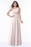 Elegant A-line Sleeveless Chiffon Floor Length Ruching Plus Size Bridesmaid Dresses