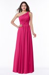 Elegant A-line Sleeveless Chiffon Floor Length Ruching Plus Size Bridesmaid Dresses