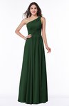 Elegant A-line Sleeveless Chiffon Floor Length Ruching Plus Size Bridesmaid Dresses