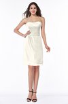 Mature A-line Sleeveless Zipper Chiffon Knee Length Plus Size Bridesmaid Dresses