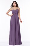 Classic A-line Sleeveless Zipper Bow Plus Size Bridesmaid Dresses
