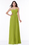 Classic A-line Sleeveless Zipper Bow Plus Size Bridesmaid Dresses