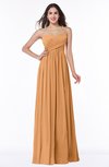 Classic A-line Sleeveless Zipper Bow Plus Size Bridesmaid Dresses