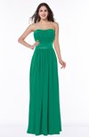 Traditional Strapless Sleeveless Chiffon Floor Length Sash Plus Size Bridesmaid Dresses