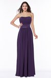 Traditional Strapless Sleeveless Chiffon Floor Length Sash Plus Size Bridesmaid Dresses