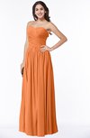 Traditional A-line Sweetheart Sleeveless Floor Length Plus Size Bridesmaid Dresses