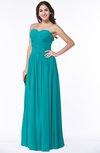 Traditional A-line Sweetheart Sleeveless Floor Length Plus Size Bridesmaid Dresses