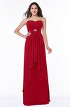Sexy A-line Sweetheart Sleeveless Zipper Plus Size Bridesmaid Dresses