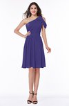 Plain A-line Sleeveless Half Backless Mini Ruching Plus Size Bridesmaid Dresses
