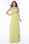 Mature A-line Sleeveless Chiffon Floor Length Bridesmaid Dresses