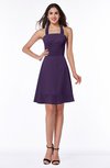 Cute Halter Sleeveless Half Backless Mini Plus Size Bridesmaid Dresses