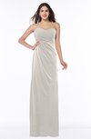 Sexy Sheath Strapless Half Backless Floor Length Pleated Plus Size Bridesmaid Dresses