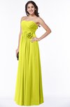 Cute Strapless Sleeveless Chiffon Floor Length Flower Plus Size Bridesmaid Dresses