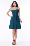 Glamorous Empire Sweetheart Sleeveless Chiffon Ruching Plus Size Bridesmaid Dresses