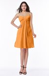 Glamorous Empire Sweetheart Sleeveless Chiffon Ruching Plus Size Bridesmaid Dresses