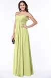 Cute A-line Sleeveless Zip up Pleated Plus Size Bridesmaid Dresses