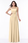 Modern A-line Spaghetti Zip up Floor Length Sash Plus Size Bridesmaid Dresses