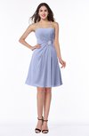 Modern Sleeveless Zip up Chiffon Mini Plus Size Bridesmaid Dresses