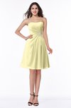 Modern Sleeveless Zip up Chiffon Mini Plus Size Bridesmaid Dresses