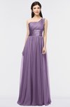 Elegant A-line Zip up Floor Length Ruching Bridesmaid Dresses