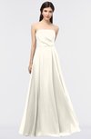 Modern Sleeveless Zip up Floor Length Plainness Bridesmaid Dresses