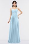 Classic A-line Spaghetti Sleeveless Appliques Bridesmaid Dresses