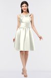 Mature A-line Scoop Sleeveless Ruching Bridesmaid Dresses