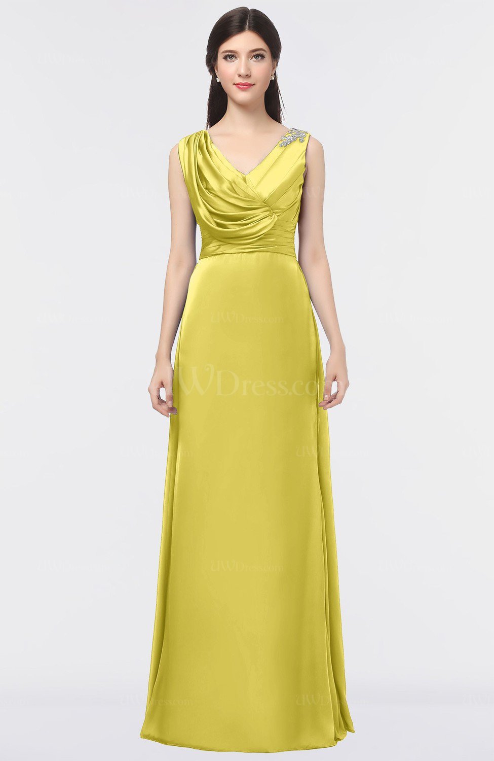 cream and gold evening gowns