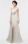 Elegant Sleeveless Zip up Floor Length Appliques Prom Dresses