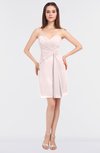 Glamorous Strapless Sleeveless Zip up Mini Plainness Evening Dresses