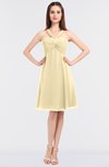 Glamorous A-line Spaghetti Sleeveless Zip up Ruching Bridesmaid Dresses