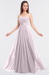 Elegant A-line Strapless Sleeveless Floor Length Beaded Bridesmaid Dresses