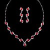 Wedding Drop Earrings Fancy Claw Chains Jewelry Sets