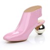 Booties/Ankle Boots Wedding Shoes Honeymoon Girls' Abnormal/Fantasy Heels Average Patent Leather