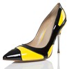 Patent Leather Pumps/Heels Chain Average Daily Women's Cone Heel