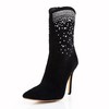 Stiletto Heel Boots Casual Girls' Boots Average Mid-Calf Boots