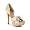 Wedding Pumps/Heels Stiletto Heel Average Women's D'Orsay & Two-Piece Satin