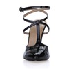 Buckle Sandals Women's Stiletto Heel Average Dress Opalescent Lacquers