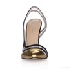 Opalescent Lacquers Sandals Stiletto Heel Split Joint Wedding Pumps/Heels Narrow