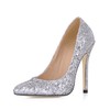 Stiletto Heel Pumps/Heels Sparkling Glitter Women's Sequined Cloth/Sparkling Glitter Pointed Toe Party & Evening