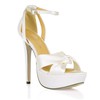 Women's Wedding Shoes Pumps/Heels PU Stiletto Heel Buckle Wide