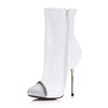 Stiletto Heel Wedding Shoes Average Party & Evening Booties/Ankle Boots Sequined Cloth/Sparkling Glitter Pointed Toe