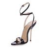 Opalescent Lacquers Wedding Shoes Average Graduation Stiletto Heel Women's Sandals