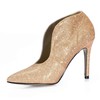 Sequined Cloth/Sparkling Glitter Pumps/Heels Booties/Ankle Boots Wedding Girls' Closed Toe Stiletto Heel