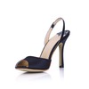 Stiletto Heel Pumps/Heels Sandals Silk Like Satin Office & Career Women's Average