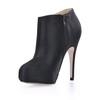 Booties/Ankle Boots Platforms Women's Zipper Stiletto Heel Narrow Office & Career