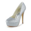 Party & Evening Platforms Sequined Cloth/Sparkling Glitter Round Toe Stiletto Heel Women's Sparkling Glitter