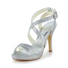 Casual Platforms Women's Stiletto Heel Round Toe Sequined Cloth/Sparkling Glitter Sparkling Glitter